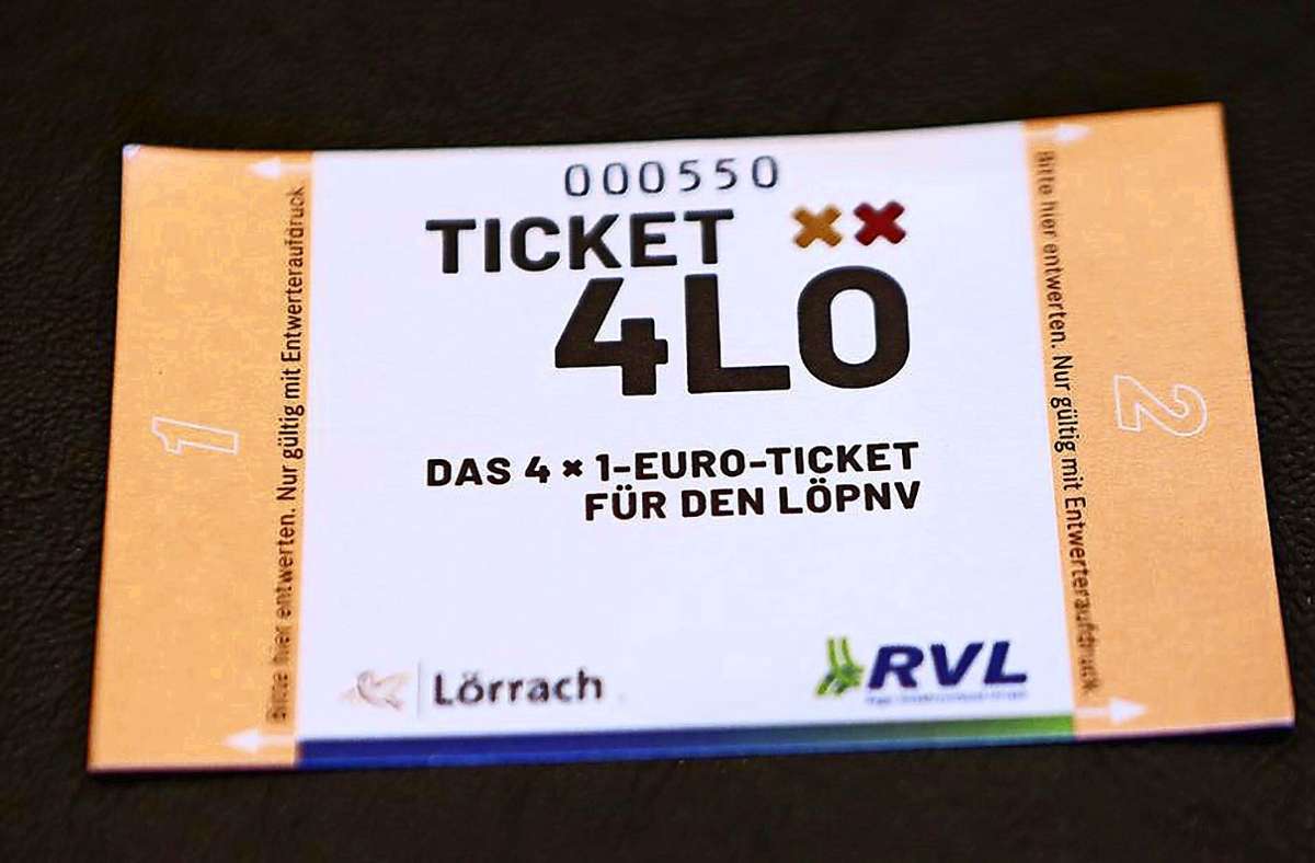 Lörrach: „Ticket4LÖ“ kostet bald fünf Euro