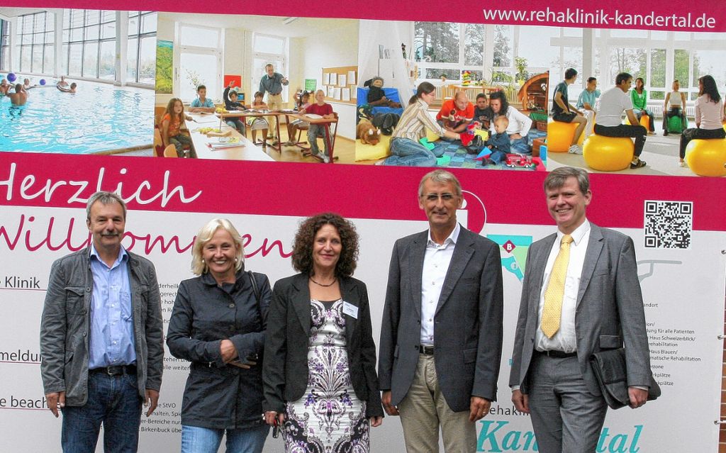Malsburg-Marzell: Armin Schuster zu Besuch in der Reha-Klinik Kandertal