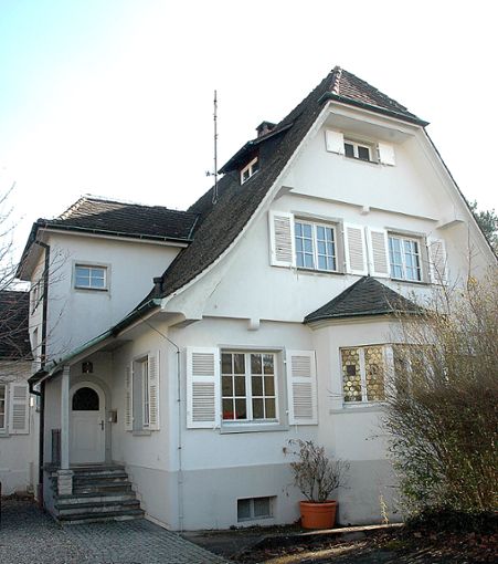 Die Villa Schätzle in Alt-Weil wird abgerissen. Foto: Weiler Zeitung