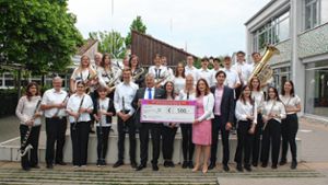 Binzen: 500 Euro für das Jugendorchester des Musikvereins Binzen