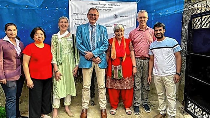 Müllheim: Müllheimer Rotary-Präsidentin hilft vor Ort