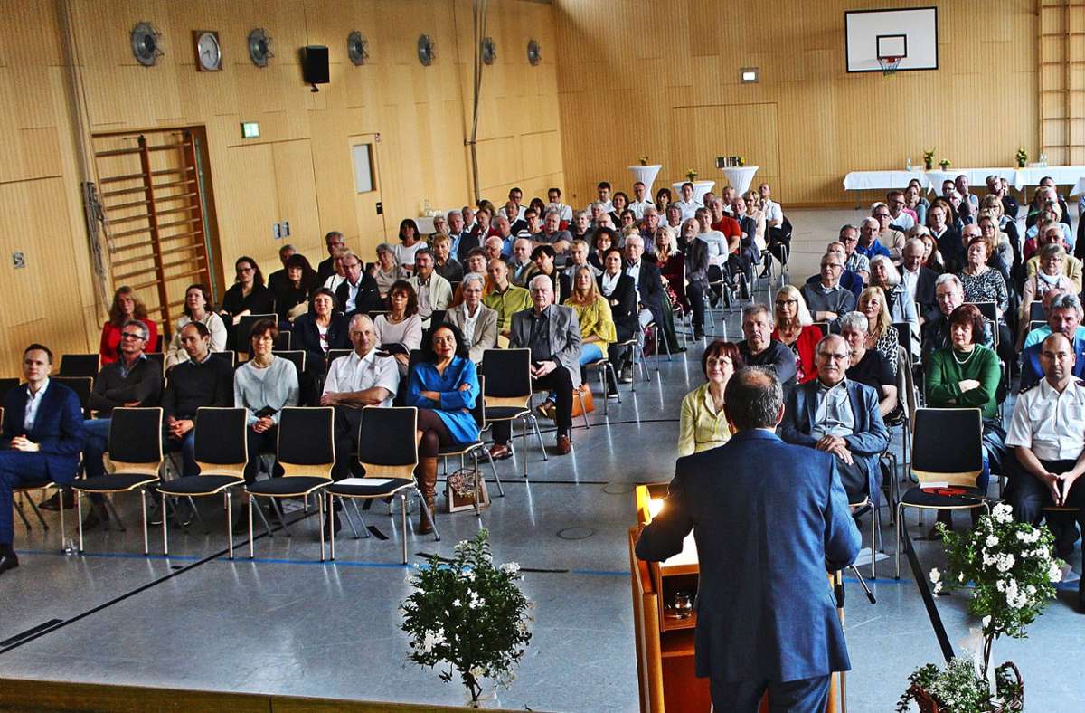 Der Bürgerempfang  in Binzen war gut besucht Foto: Rolf Rhein
