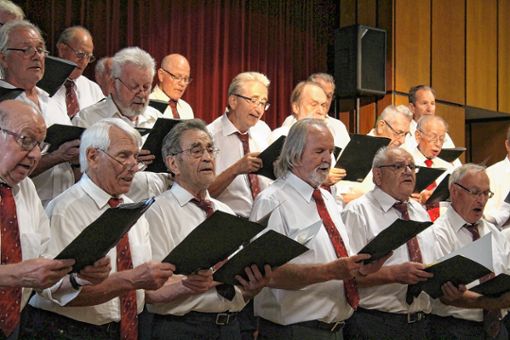 Klassisch gesetzte Chorliteratur setzte die Singgemeinschaft Grenzach-Wyhlen famos um. Foto: Markgräfler Tagblatt