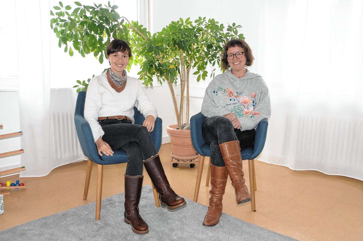 Franziska Weiser (l.) und Julia Geiger, Beraterinnen der Frauenberatungsstelle Foto: Regine Ounas-Kräusel