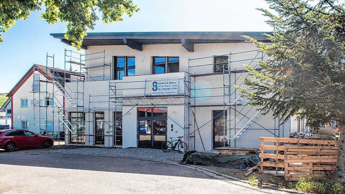 In dieser Gewerbeimmobilie in Schliengen sollen kirchliche Veranstaltungsräume entstehen. Foto: Alexander Anlicker