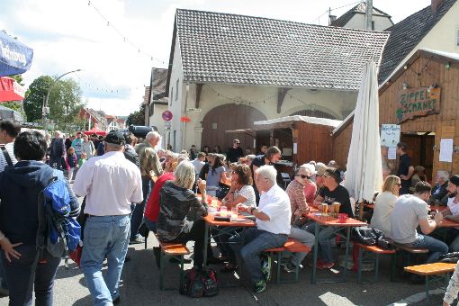 Am Wochenende war wieder Straßenfest in Altweil. Foto: Saskia Scherer