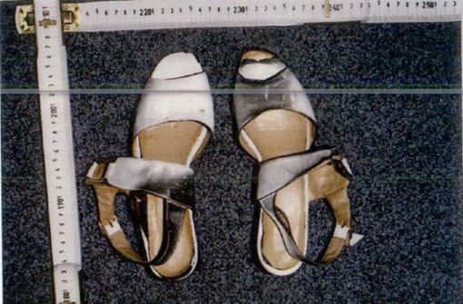 Die Schuhe der Getöteten. Foto: BKA/zVg