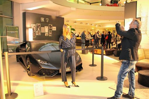 Beliebtes Fotomodell: Lamborghini Huracán. Foto: Markgräfler Tagblatt