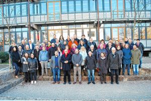Einheit leben: Gemeindeleiter der unterschiedlichen Gemeinden Lörrachs und Schulleiter kamen zum Gebet zusammen. Foto: Dorothea Gebauer