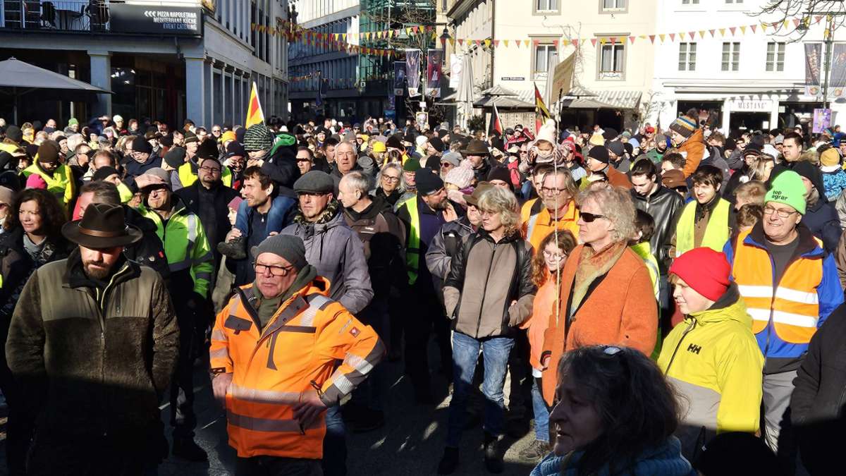 Bauernprotest in Lörrach: Landwirte wollen besser demonstrieren – auch gegen Rechts