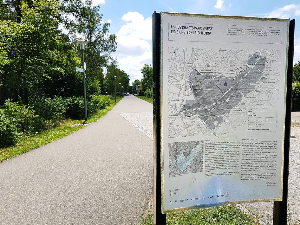Weil am Rhein: Neue Info-Schilder werden aufgestellt