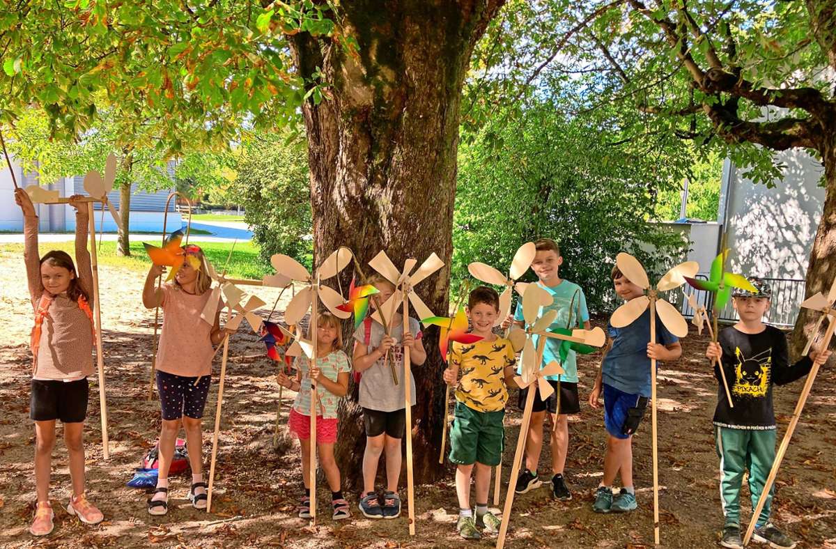 Ferienspaß für Maulburger Kinder: Windräder kommen mit nach Hause