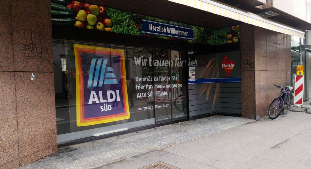 Lörrach: Aldi Süd folgt auf Henle in der Turmstraße