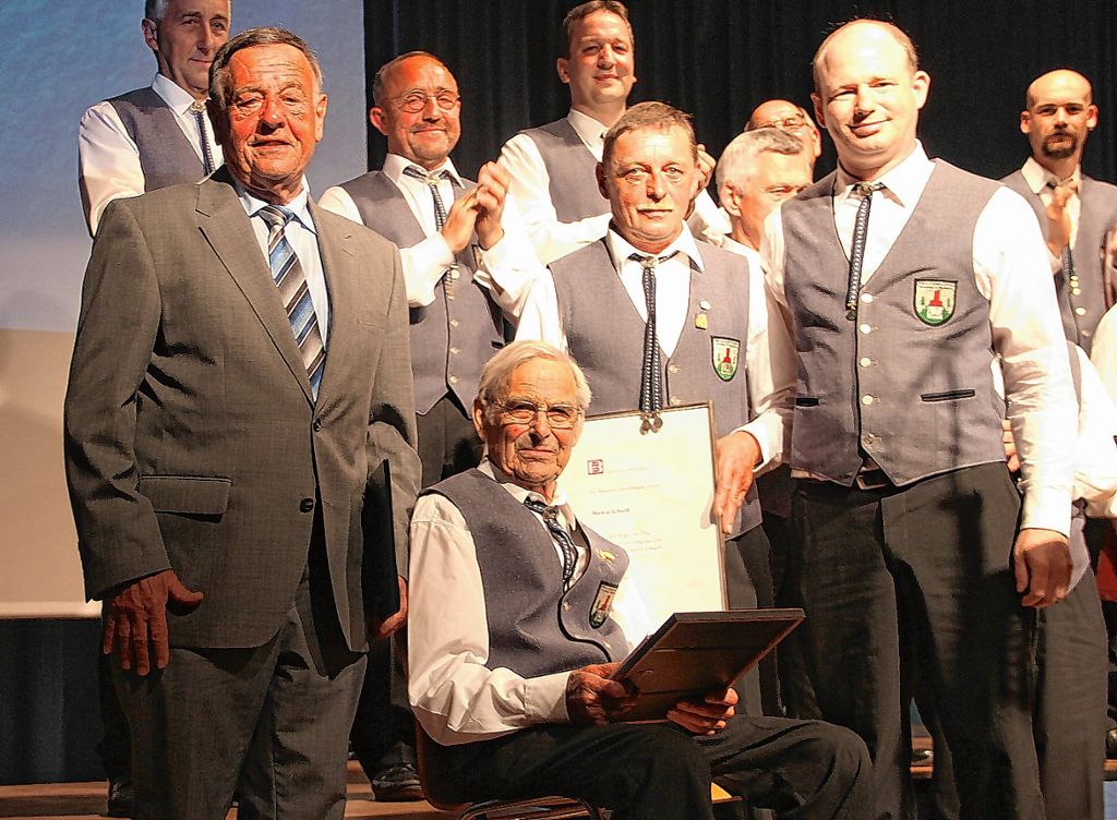 Malsburg-Marzell: 70 Jahre Chorsänger
