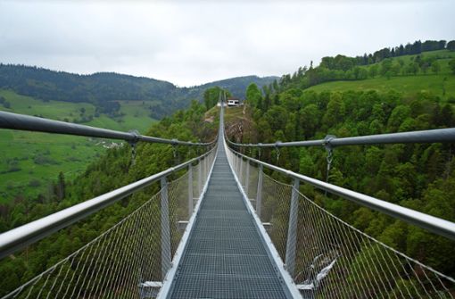 Zur Eröffnung der neuen Hängebrücke gibt es am langen Pfingstwochenende viel Programm. Foto: Verena Wehrle