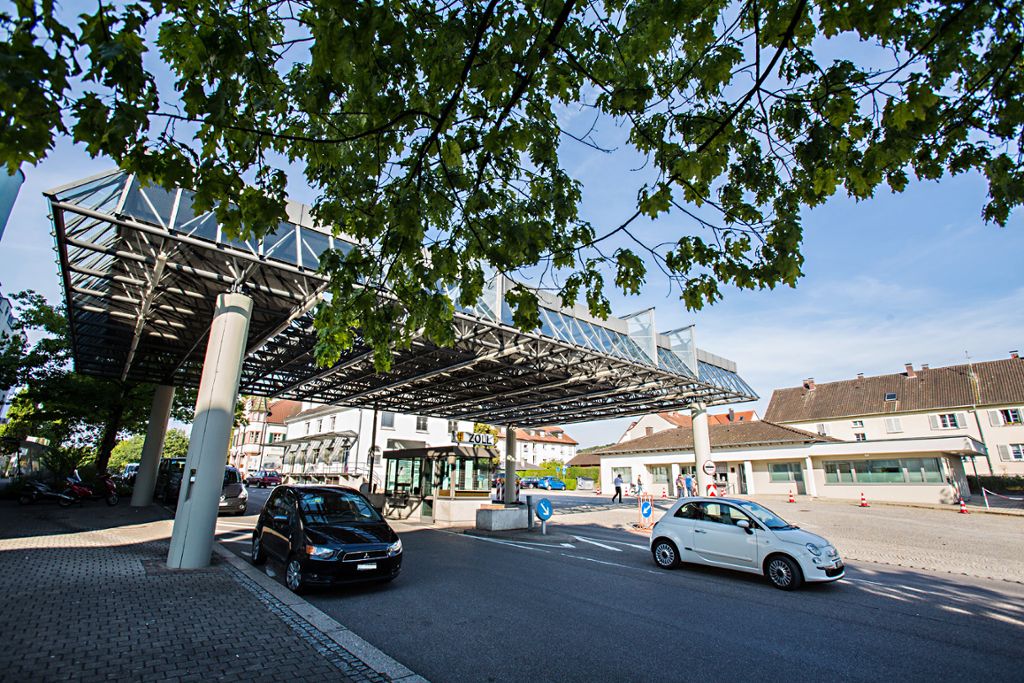 Die IG Verkehr setzt sich für eine Verlängerung der Basler Straßenbahn über den Zoll nach Lörrach ein. Foto: Meller Foto: Die Oberbadische