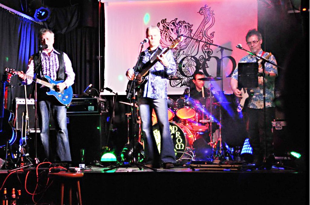 Die Rockgruppe „Prom“, hier ein Foto vom Auftritt im Nellie Nashorn, tritt am 19. Juli in der „KostBar“ in Lörrach-Haagen auf. Foto: zVg Foto: Die Oberbadische