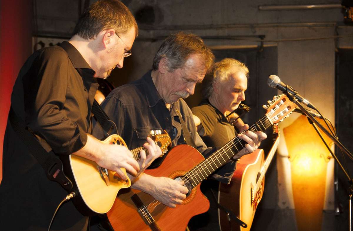 „Goschehobel“ in Maulburg: Trio tritt in Dorfstübli auf