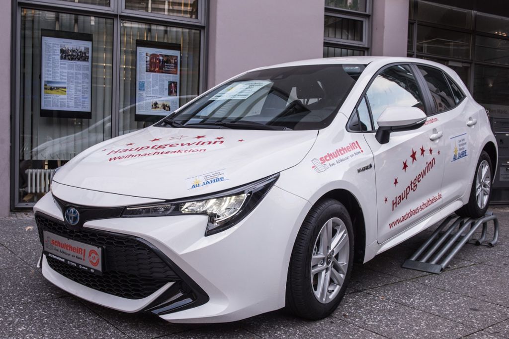 Kreis Lörrach: Hauptpreis: Toyota Corolla Hybrid für 30 000 Euro