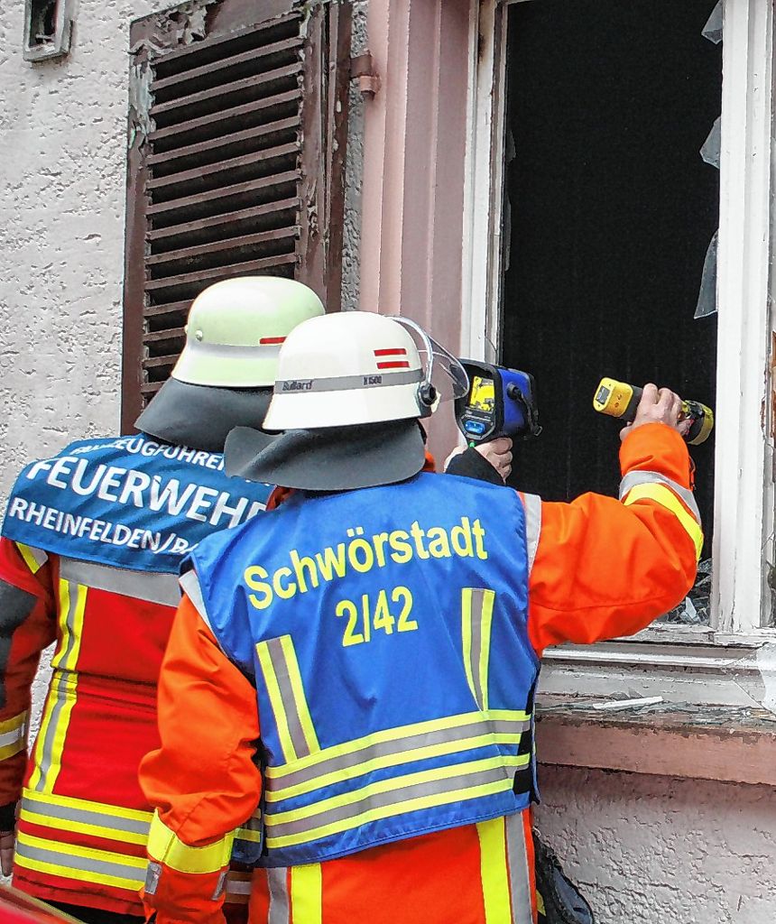 Schwörstadt: Wohnung brennt