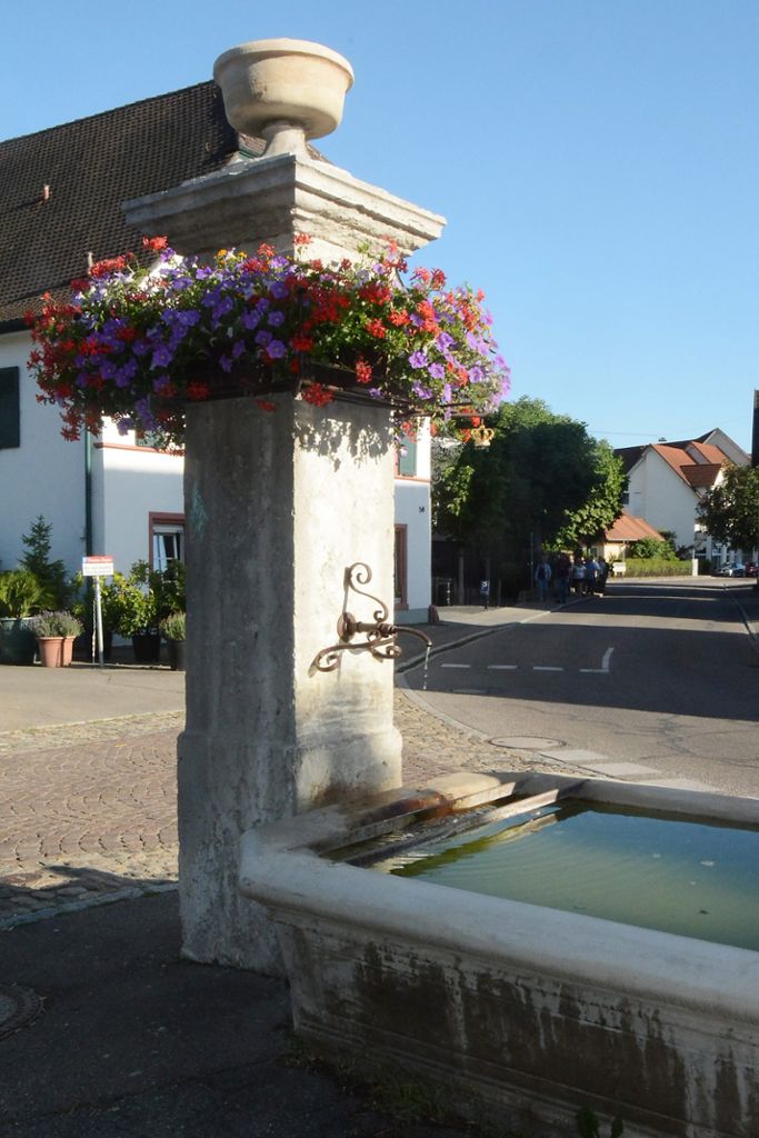 Weil am Rhein: Brunnen sollen größere Rolle in Alt-Weil spielen
