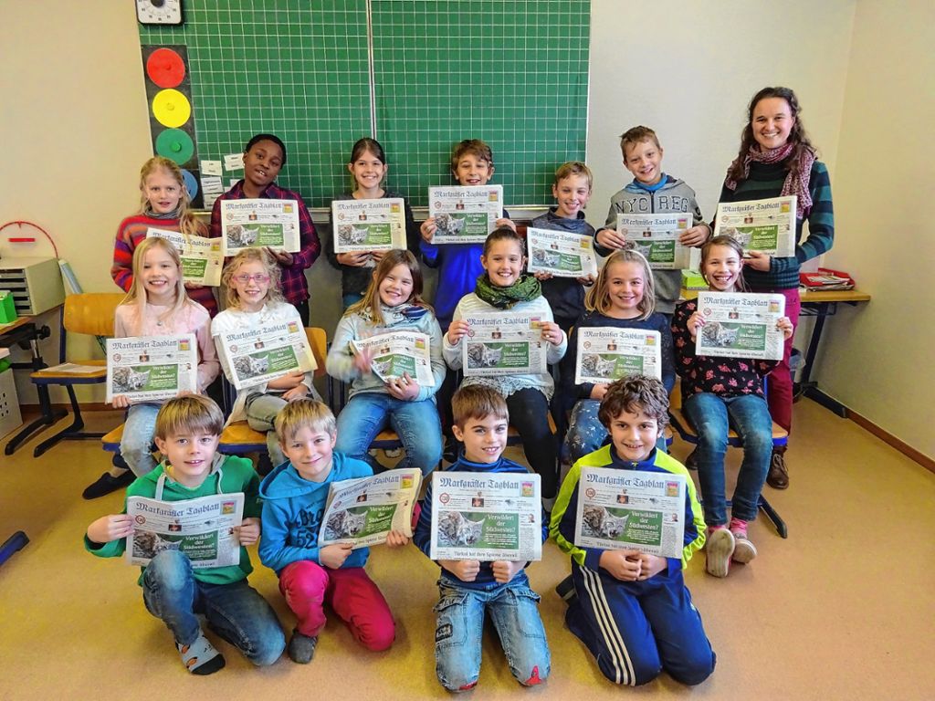 Schule macht Zeitung: Die Klasse 4 der Christlichen Grundschule Schopfheim macht Zeitung
