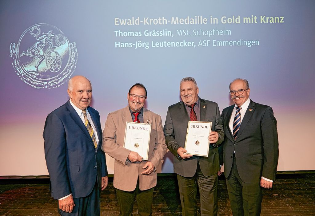 Schopfheim: Gold für MSC-Rennleiter