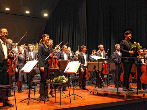 Das Sinfonieorchester Basel bezaubert.                                      Foto: Willi Vogl