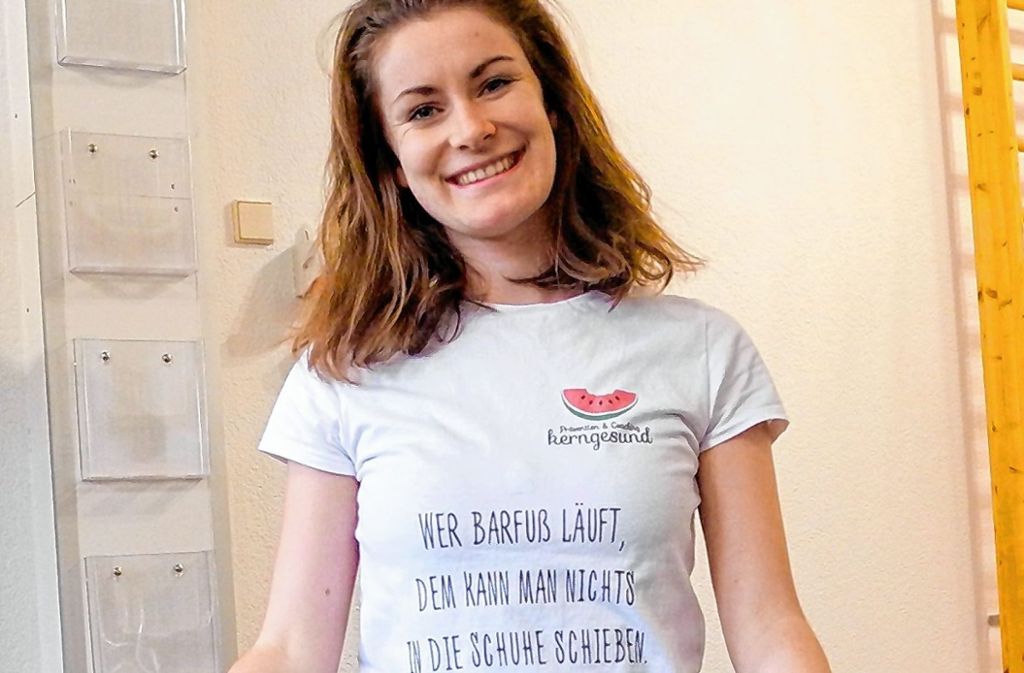 Lorina Brugger: Frohnatur, Wirbelwind  und Sportlerin auf blanken Sohlen. Foto: zVg