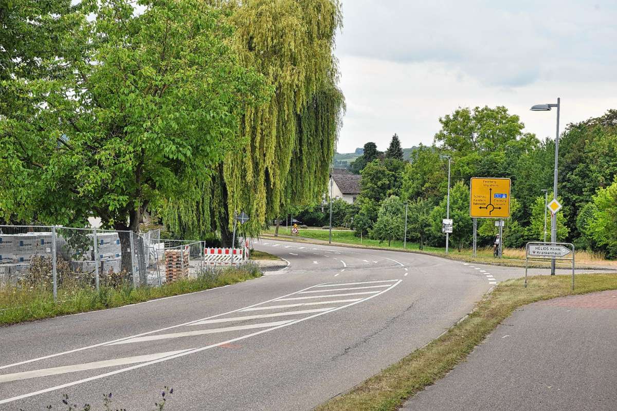 Müllheim: Baubeginn für Kreisverkehr auf der Sulzburger Straße in Müllheim