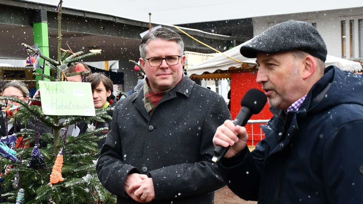 Grenzach-Wyhlen: Weißer Weihnachtsmarkt in Grenzach-Wyhlen