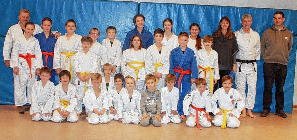 Schliengen: 30 junge Judoka  trainieren in Liel