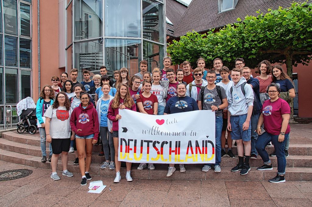 Neuenburg: Amerikanische Austauschschüler in Neuenburg