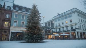 Fotogalerie: Winterliche Lörracher Innenstadt