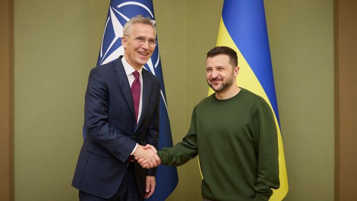 Russische Invasion: Nato-Generalsekretär dämpft in Kiew Hoffnungen der Ukrainer