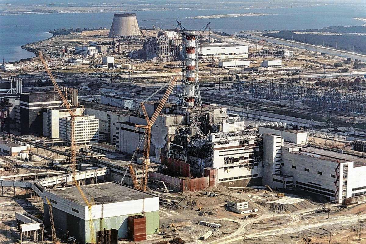 Vor 35 Jahren kam es zum GAU im russischen Atomkraftwerk  Tschernobyl Foto: dpa/Tass
