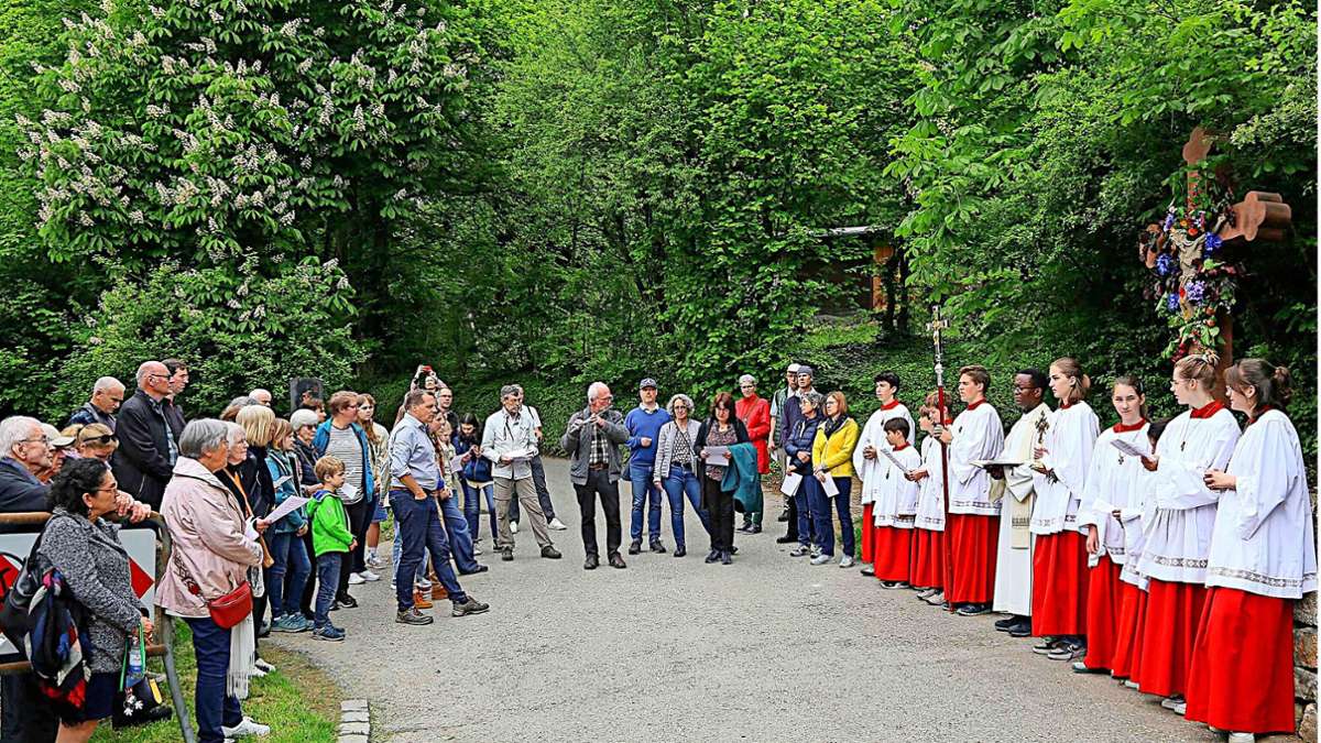 Feiertag: Christi Himmelfahrt: Eucharistiefeier  und Flurprozession in Stetten