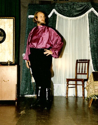 Günther Geiser im vergangenen Jahr in der Rolle des Willi im Stück „Sonnyboy“ von Neil Simon   
Foto: zVg Foto: Die Oberbadische