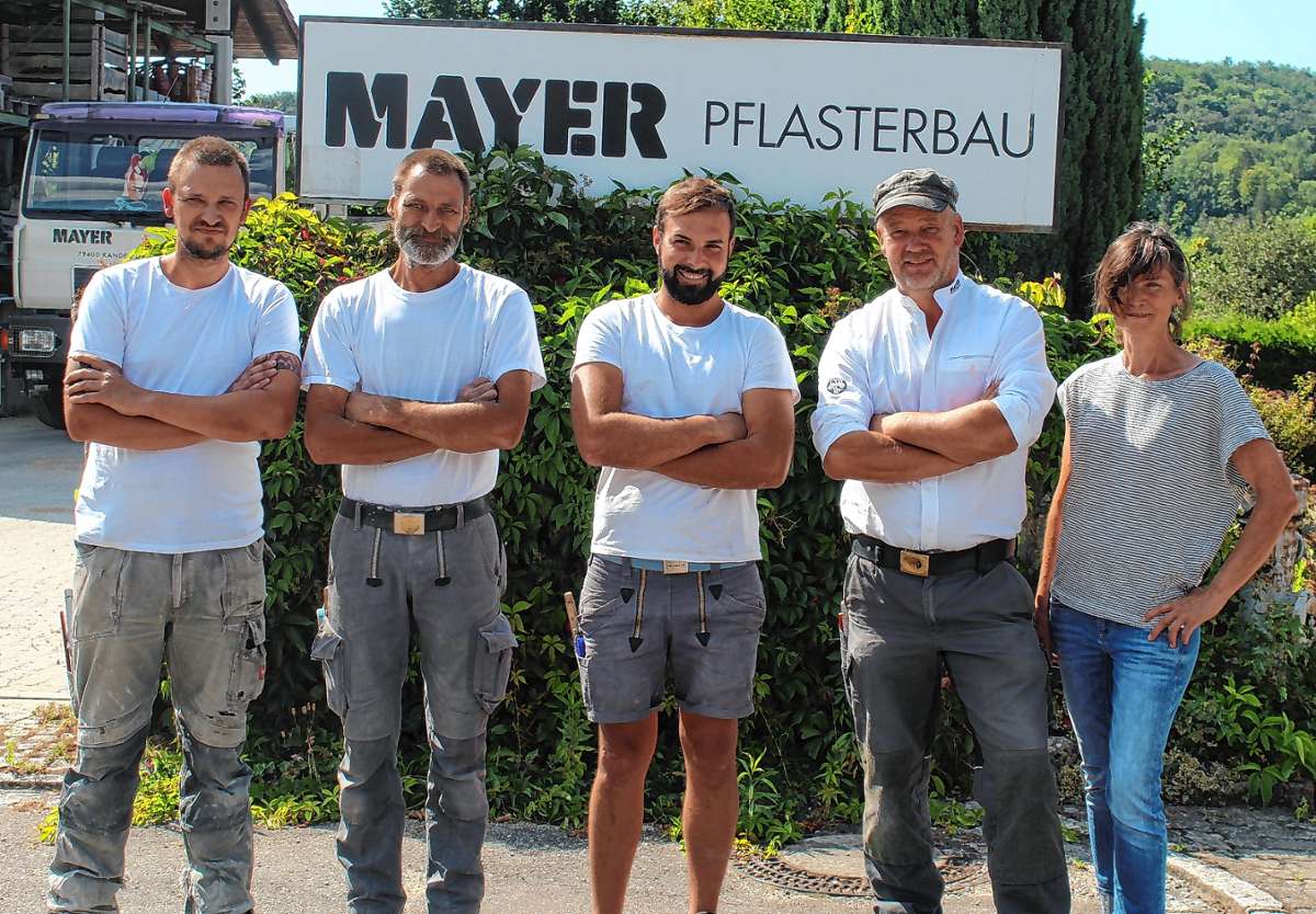 Kandern: Doppeljubiläum bei der Firma Mayer Pflasterbau