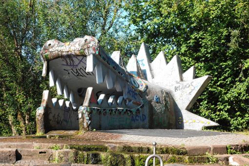 Der Tatzelwurm im Dreiländergarten – zählt er zu den Lieblingsorten? Foto: zVg