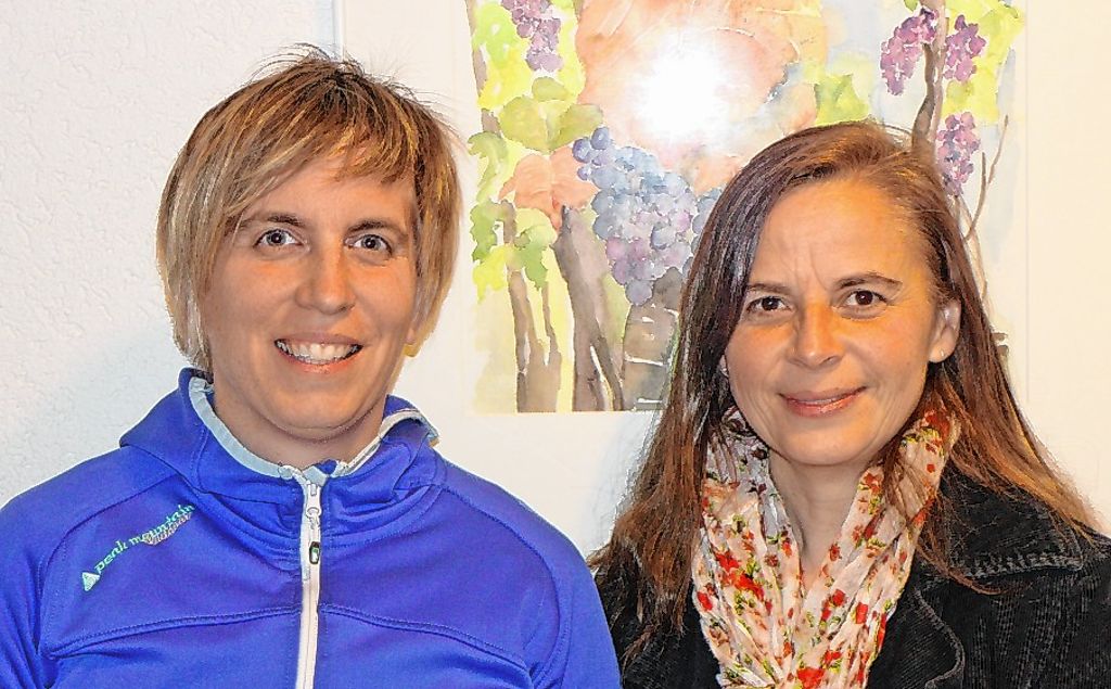 Verena Supper (links) und Roswitha Schulte stellen das Familienzentrum „Wunderfitz“ im Gemeinderat vor. Foto: Rolf Rhein