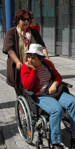 In einem neuen Projekt sollen  behinderte und nichtbehinderte Menschen Rheinfelden erkunden.  Archivfoto: Ulf Körbs Foto: Die Oberbadische