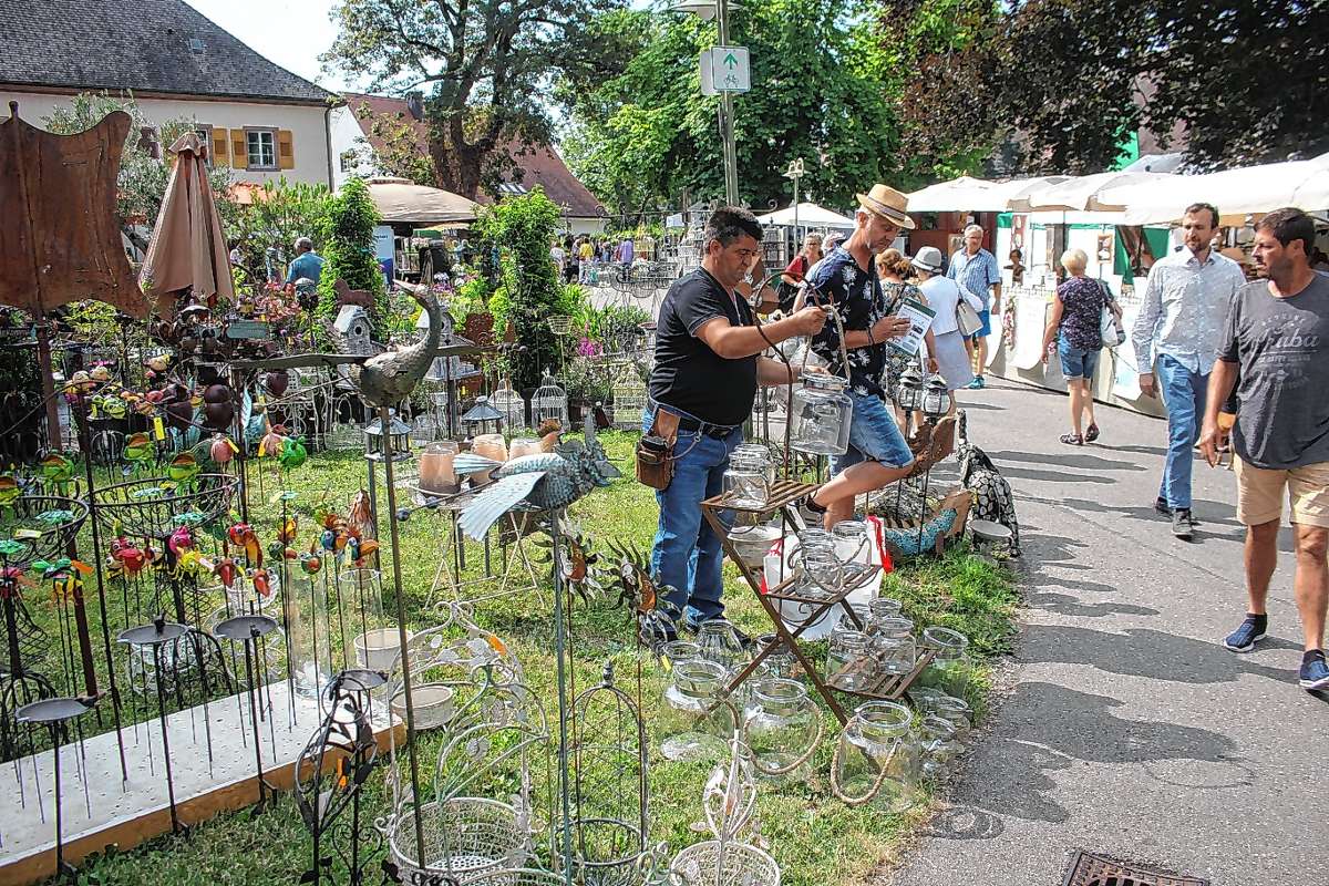 Rheinfelden: DiGa-Gartenmesse auf Schloss Beuggen