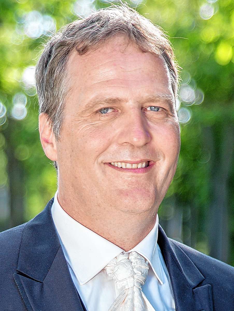 Nach acht Jahren im Amt wird Martin Gräßlin am Donnerstag im Gemeinderat als Bürgermeister von Schallbach verabschiedet. Foto: zVg
