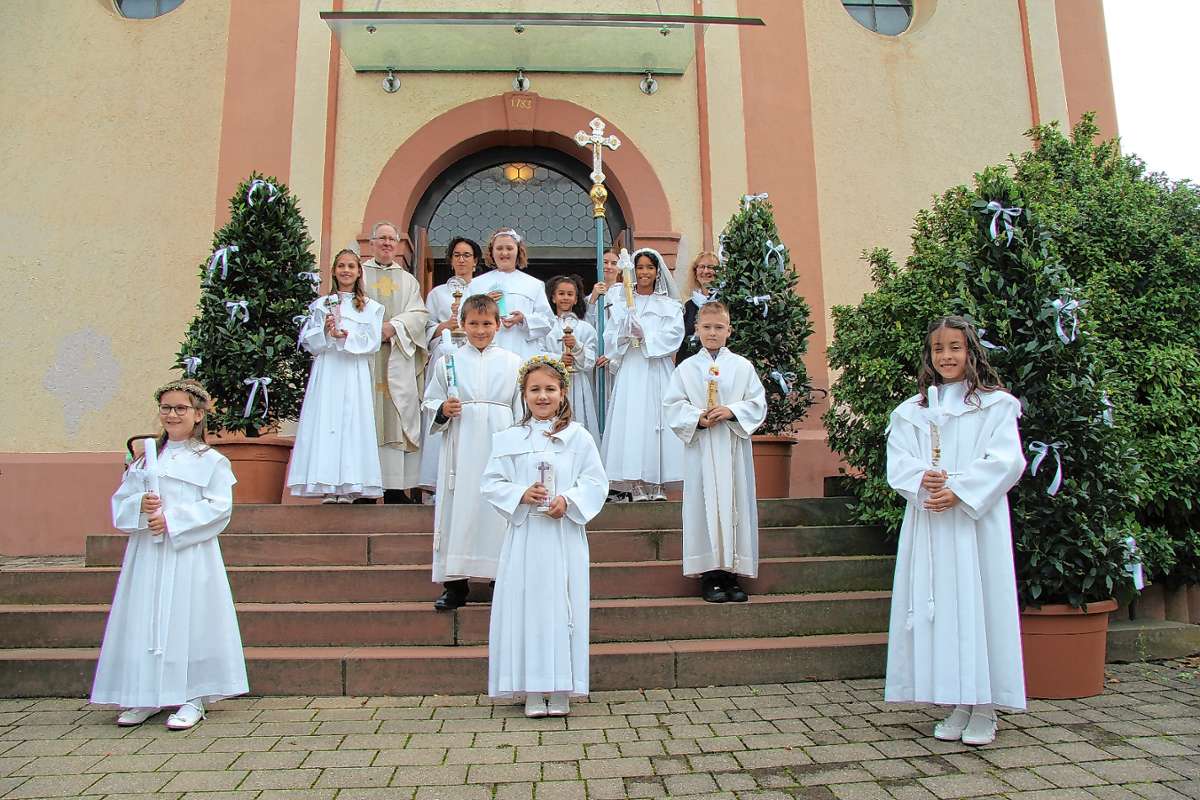 Schliengen: Erstkommunionfeier in Bad Bellingen