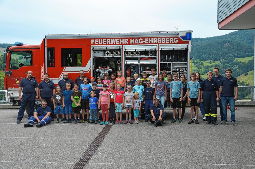 Häg-Ehrsberg: Kinder hatten Spaß bei der Feuerwehr
