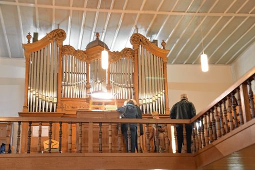 Die renovierte Tegernauer Orgel. Foto: Georg Diehl