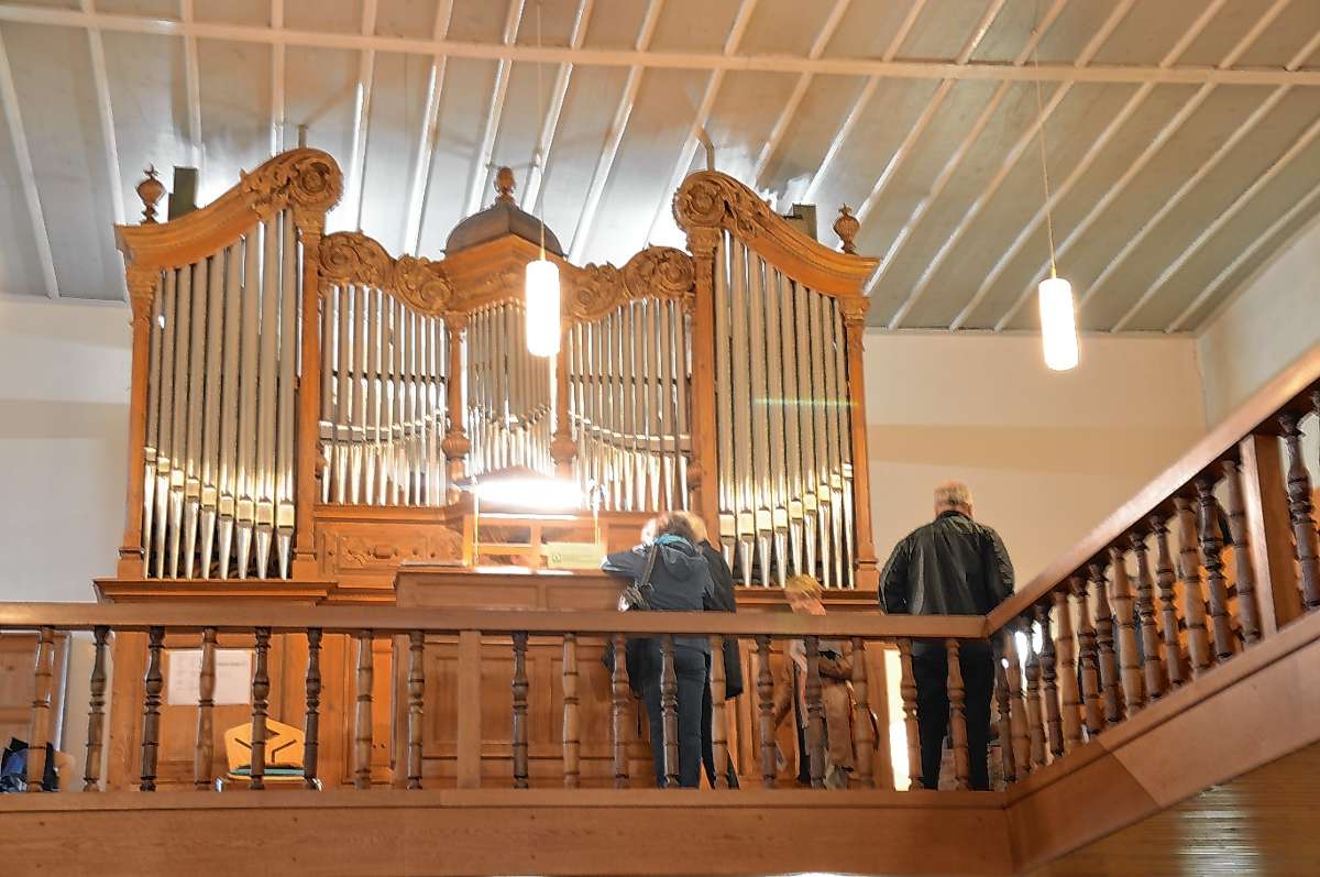 Die renovierte Tegernauer Orgel. Foto: Georg Diehl