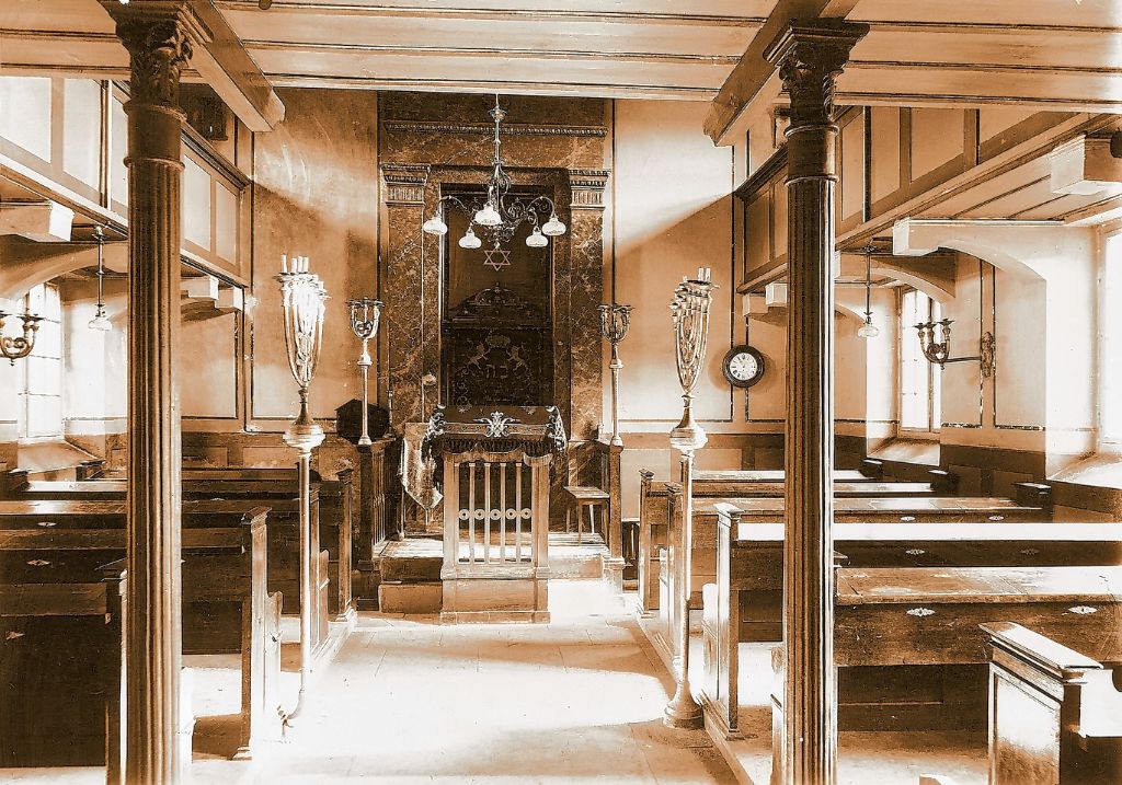 Die ehemalige Synagoge von Kirchen   Foto: Museum Efringen-Kirchen Foto: Weiler Zeitung