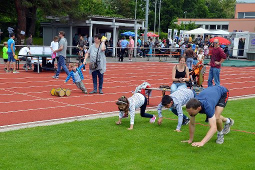 Begegnungen bei Spiel und Sport ermöglichte der Aktionstag „FunOlympics“.   Foto: Silvia Waßmer Foto: Die Oberbadische